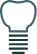 Illustrated dental implant icon